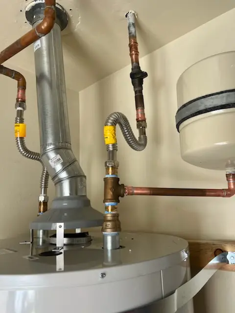 Water heater installation and plumbing repair in Palmetto Estates