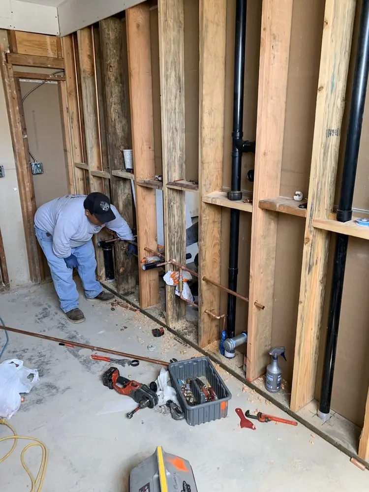 Commercial rough-in plumbing for Trenchless Sewer Repair in Palmetto Estates